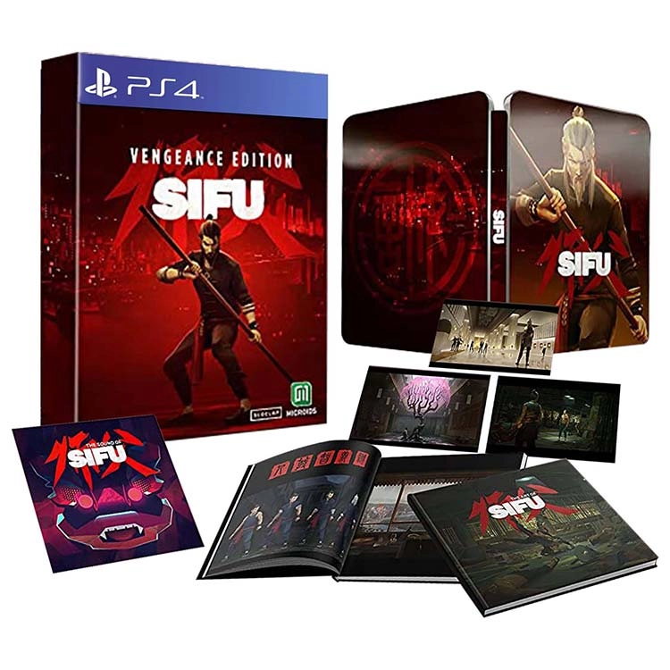 بازی sifu Vengeance Edition نسخه Steelbook برای PS4