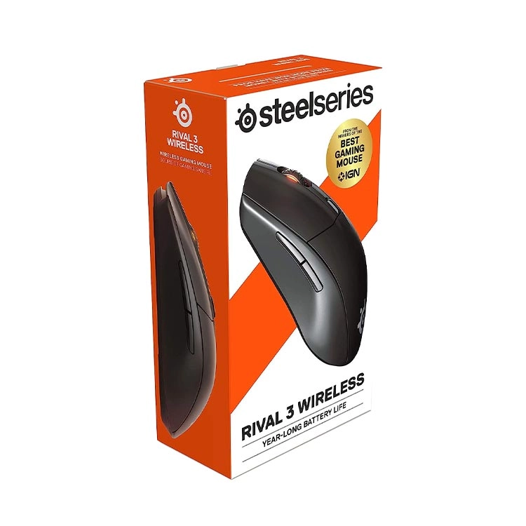 ماوس بی سیم گیمینگ استیل سریز SteelSeries Rival 3 Wireless