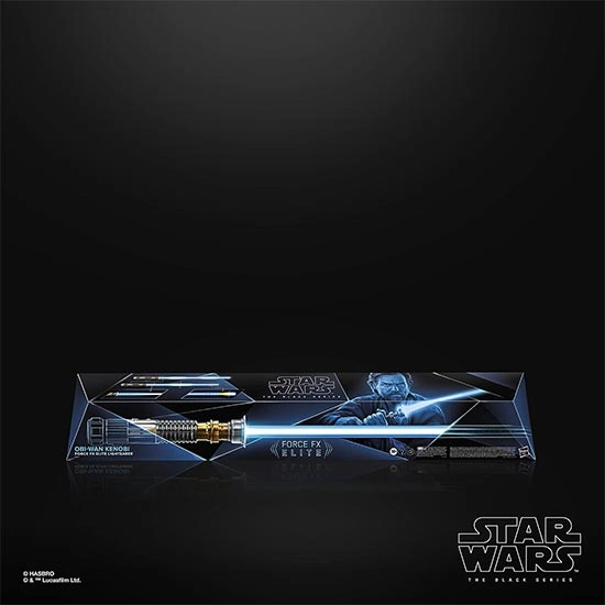 شمشیر نوری Hasbro Star Wars The Black Series Obi-Wan Kenobi Force FX Elite