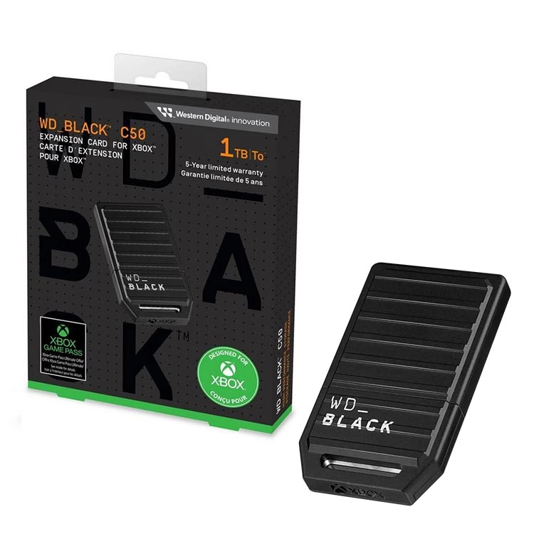 حافظه اس اس دی WD_BLACK C50 Expansion - 1TB برای XBOX Series X/S