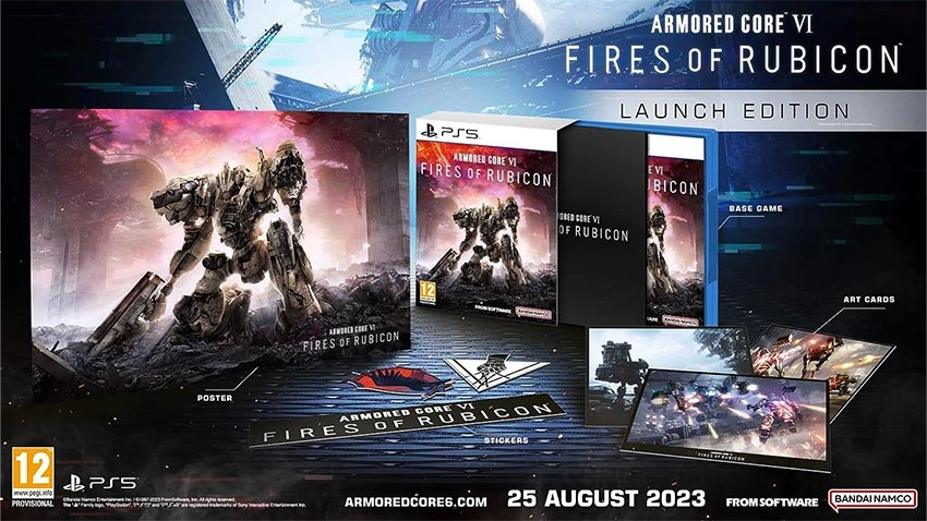 بازی Armored Core VI: Fires of Rubicon نسخه Launch Edition برای PS5