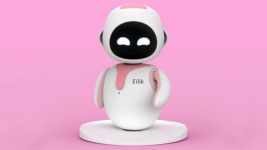 ربات هوشمند ایلیک Eilik Robot - صورتی