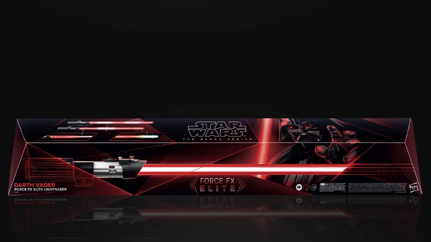 شمشیر نوری جنگ ستارگان Hasbro Star Wars The Black Series Darth Vader Force FX Elite