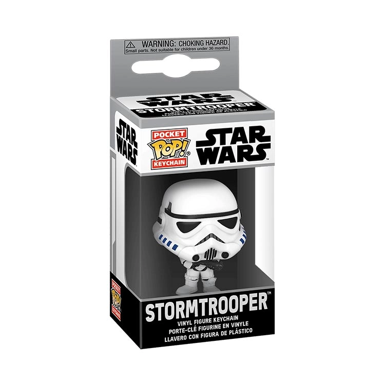 جاسوییچی فانکو پاپ 3CM طرح Funko POP Star Wars Stormtrooper