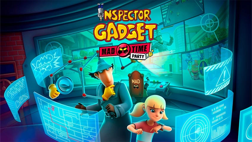 بازی Inspector Gadget: Mad Time Party برای Nintendo Switch