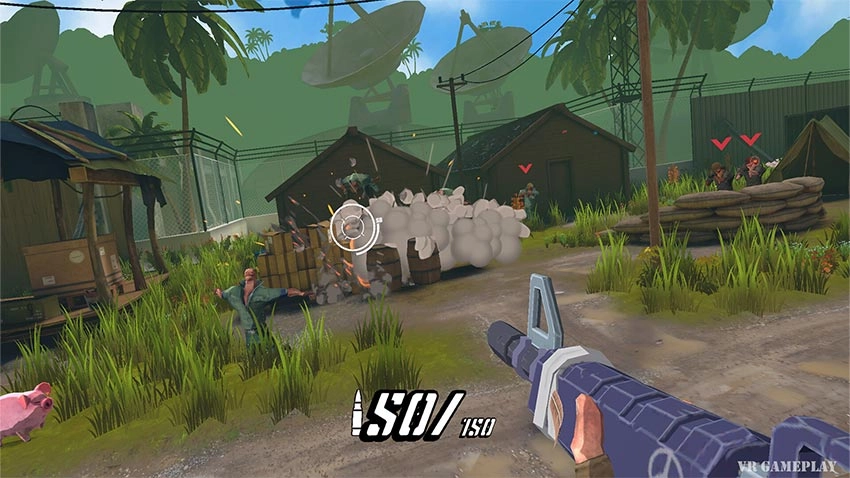بازی Operation Wolf Returns: First Mission نسخه Rescue Edition برای PS VR2