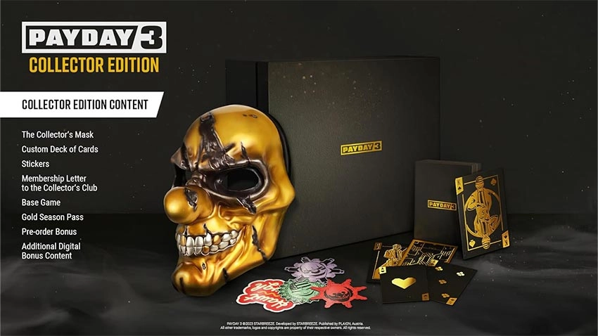 کالکتور بازی Payday 3 Collectors Edition برای PS5