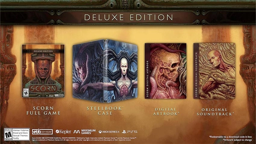 بازی Scorn نسخه Deluxe Edition برای PS5