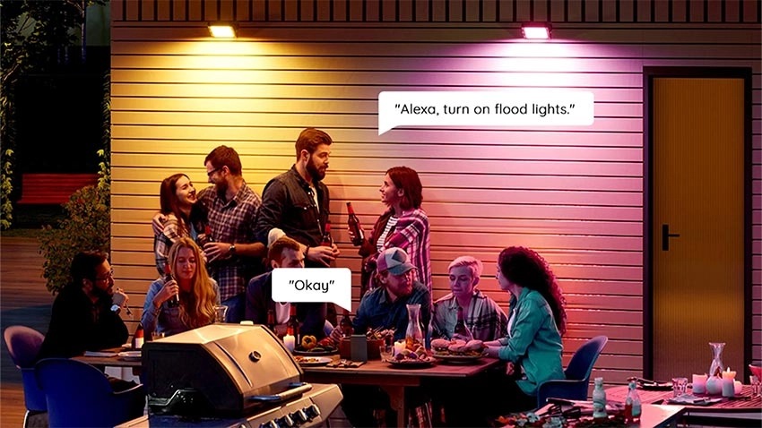 لامپ هوشمند 4 عددی گووی Govee RGBIC Flood Lights