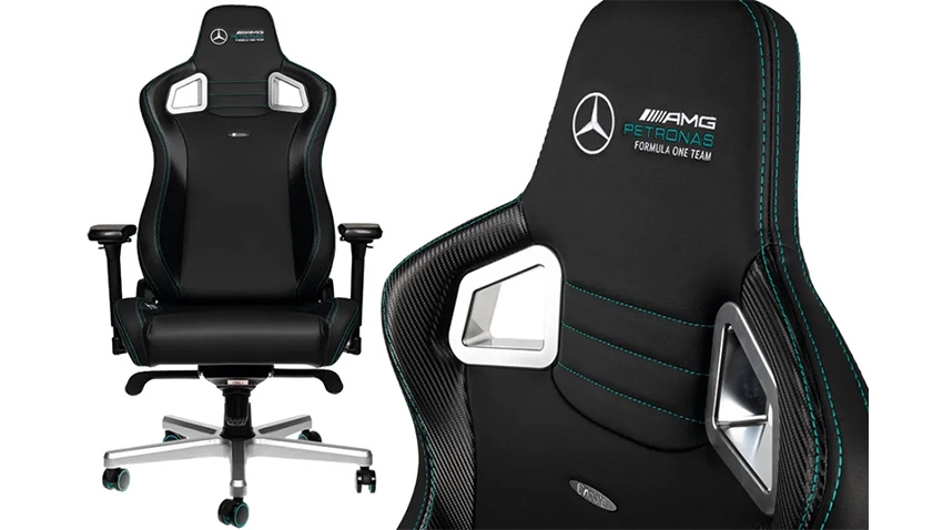 صندلی گیمینگ نوبل چیر Noblechairs Epic Mercedes-AMG Petronas F1 Team 