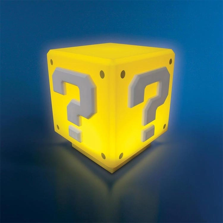 لامپ رومیزی طرح Super Mario Mini Question Block