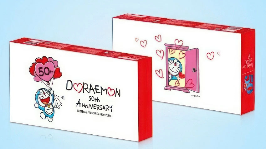 کیبورد گیمینگ ریزر Razer Blackwidow X طرح Doraemon 50th Anniversary