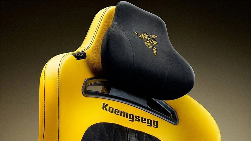 صندلی گیمینگ ریزر Razer Enki Pro طرح Koenigsegg Edition