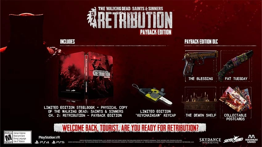 بازی The Walking Dead: Saints and Sinners Retribution نسخه Payback Edition برای PS VR2
