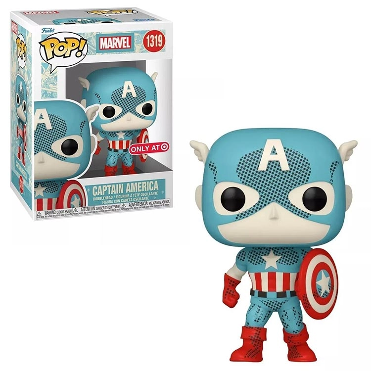 فیگور فانکو پاپ طرح Funko POP Marvel Captain America کد 1319