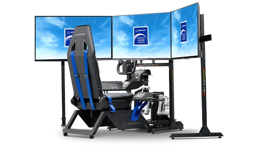 صندلی شبیه ساز پرواز Next Level Racing Flight Simulator Boeing Commercial Edition