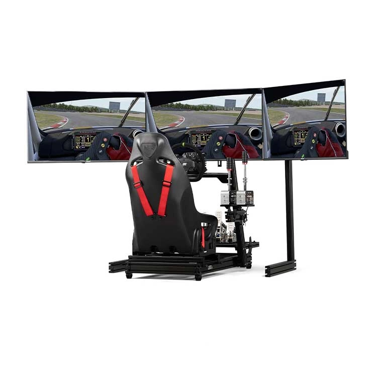 استند مانیتور رانندگی Next Level Racing Elite Freestanding Triple Monitor Add-On Black Edition