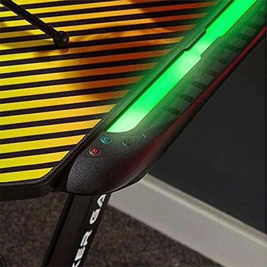 میز گیمینگ ایکس راکر X Rocker Jaguar Esports with RGB Edge lighting Wide