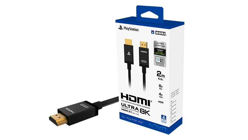 کابل 2 متری Hori Ultra High Speed HDMI 2.1 برای PS5