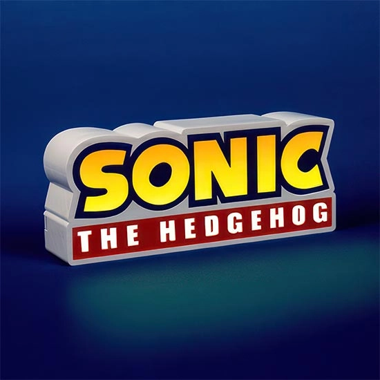 لامپ رومیزی طرح سونیک Fizz Creations Sonic Logo Light