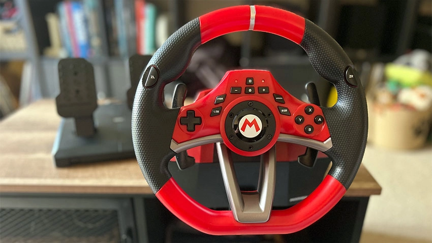فرمان بازی هوری Hori Mario Kart Racing Pro Deluxe برای Nintendo Switch