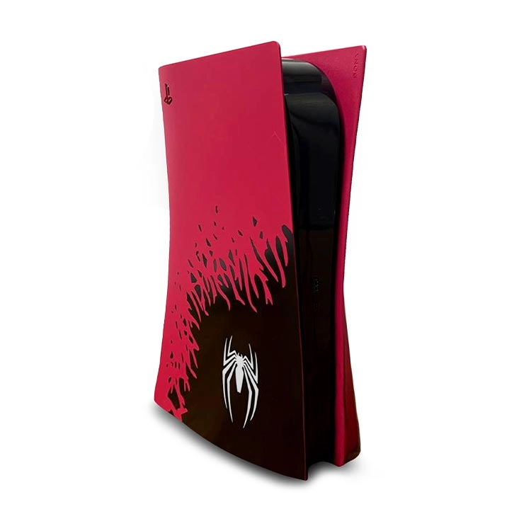 فیس پلیت PS5 Standard Edition Faceplate Spider Man 2 رنگ Cosmic Red