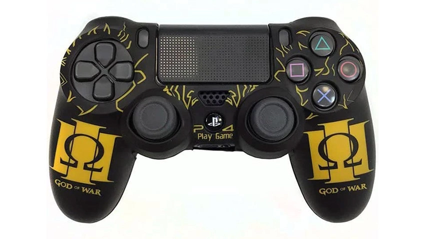 محافظ دسته PlayStation 4 مدل God of War - زرد