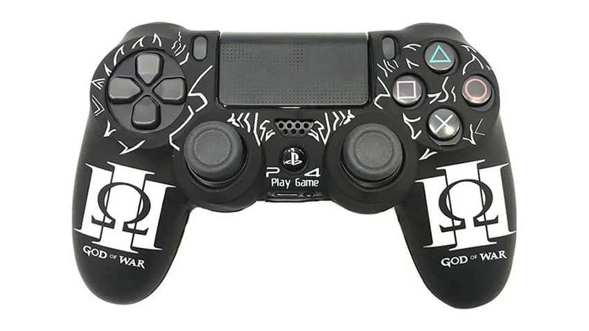 محافظ دسته PlayStation 4 مدل God of War - سفید