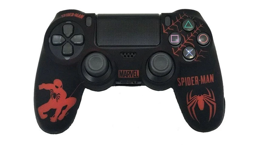 محافظ دسته PlayStation 4 مدل Spider Man - قرمز