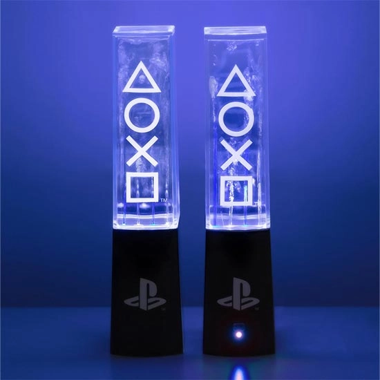 لامپ تزئینی 22 سانتی متری پالادون Paladone Liquid Dancing Lights طرح Playstation