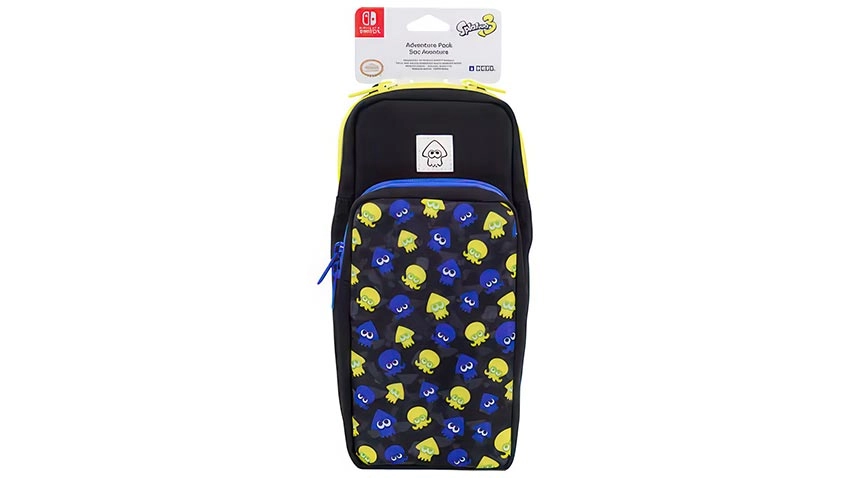 کیف حمل هوری Hori Adventure Pack طرح Splatoon 3 برای Nintendo Switch