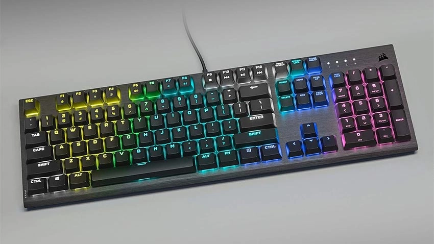 کیبورد گیمینگ کورسیر Corsair K60 RGB Pro Low Profile