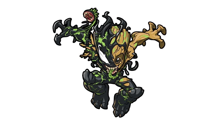 پین FiGPiN طرح Marvel Venomized Groot کد 632