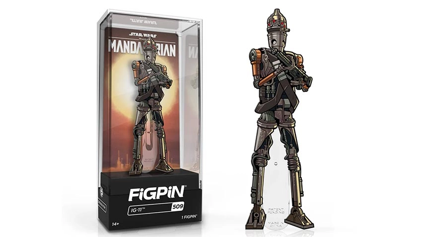 پین FiGPiN طرح Star Wars The Mandalorian IG-11 کد 509