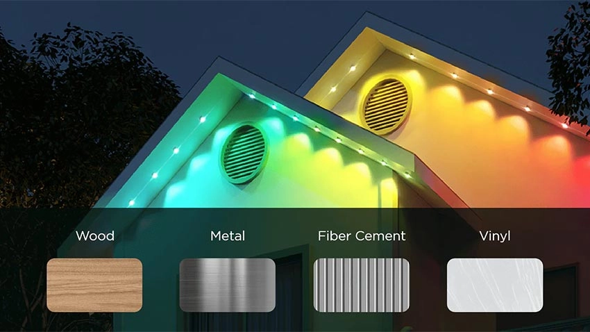 ریسه هوشمند 30 متری گووی Govee RGBIC LED Permanent Outdoor Lights