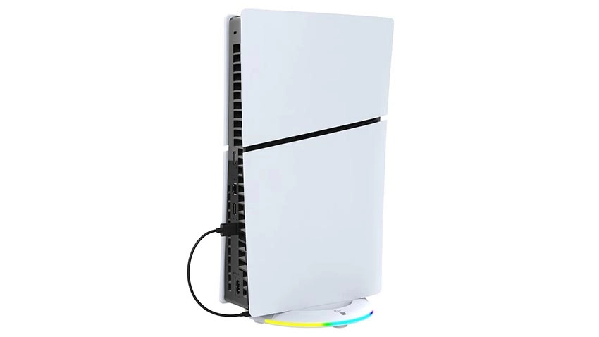 پایه نگهدارنده iPega RGB Vertical Stand برای PS5 Slim