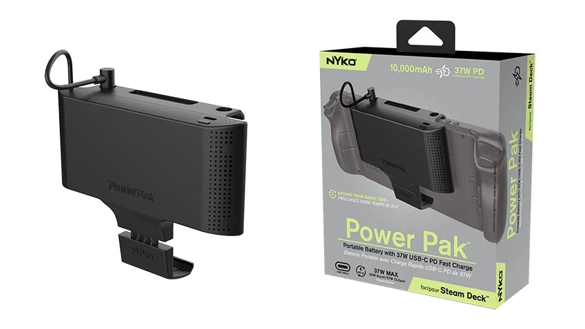 پک باتری قابل شارژ Nyko Power Pak برای Steam Deck