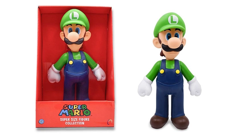 اکشن فیگور لوئیجی Banpresto Super Mario Super Size Luigi