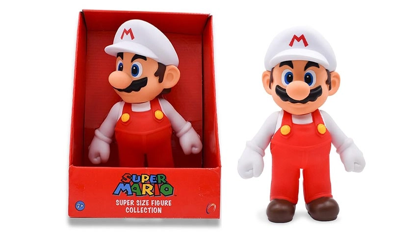 اکشن فیگور سوپر ماریو سفید Banpresto Super Mario Super Size Mario White