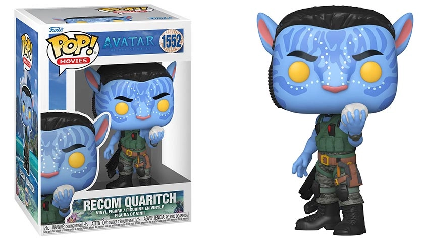 فیگور فانکو پاپ طرح Funko POP Avatar: The Way of Water Recom Quaritch کد 1552