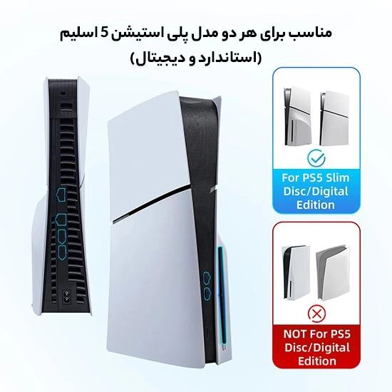 پک محافظتی Ipega 8 In 1 Dust Cover and Dust Plugs برای PS5 Slim