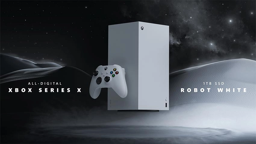کنسول بازی ایکس باکس سری ایکس ( Xbox Series X Digital ) سفید - ظرفیت 1TB
