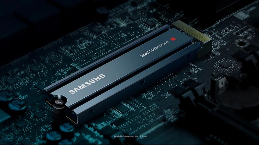 حافظه اس اس دی سامسونگ Samsung 980 PRO PCIe 4.0 NVMe SSD با هیت سینک - 1TB