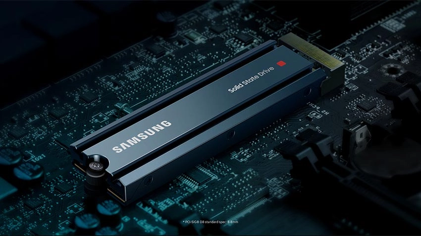 حافظه اس اس دی سامسونگ Samsung 980 PRO PCIe 4.0 NVMe SSD با هیت سینک - 2TB