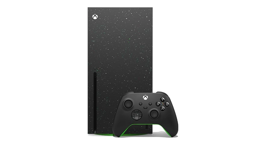 کنسول بازی Xbox Series X باندل Galaxy Black Special Edition