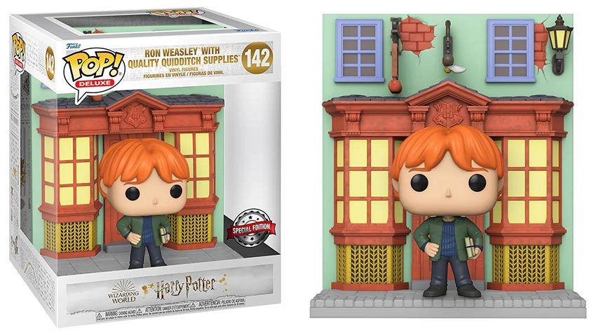 فیگور فانکو پاپ 15CM طرح Funko POP Harry Potter Ron Weasley with Quality Quidditch Supplies کد 142