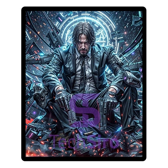 تابلو جان ویک John Wick سایز 40*50 سانتی