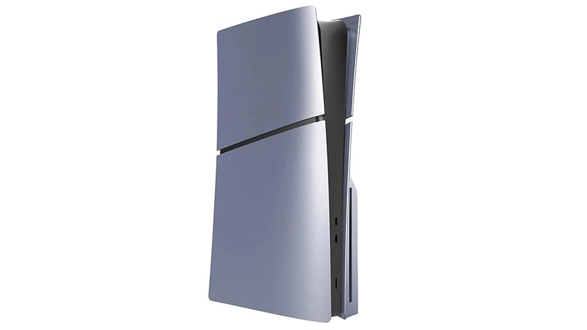 فیس پلیت PS5 Slim Standard Faceplate طرح Sterling Silver - نقره ای