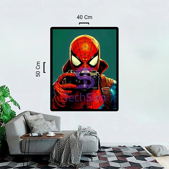 تابلو اسپایدرمن Spider-Man سایز 40*50 سانتی مدل 1