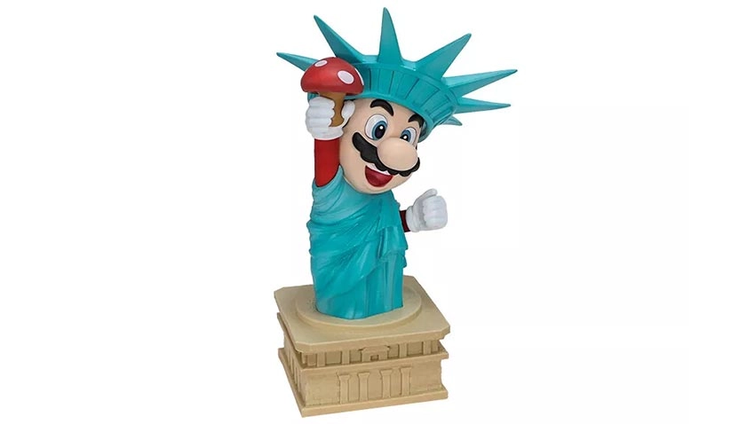 اکشن فیگور مجسمه آزادی سوپر ماریو Statue of Liberty Super Mario